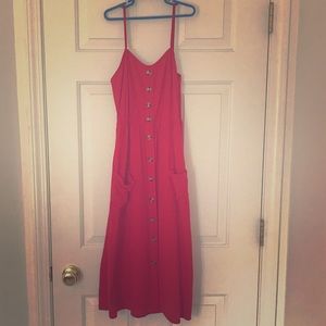 Red Sundress with pockets